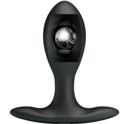 Pretty Love - Plug Anal Gonflable Noir